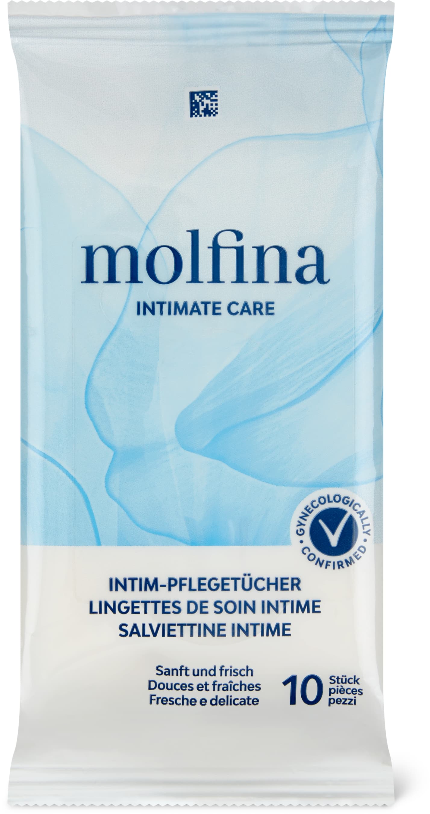 Salviettine intime fresche e delicate